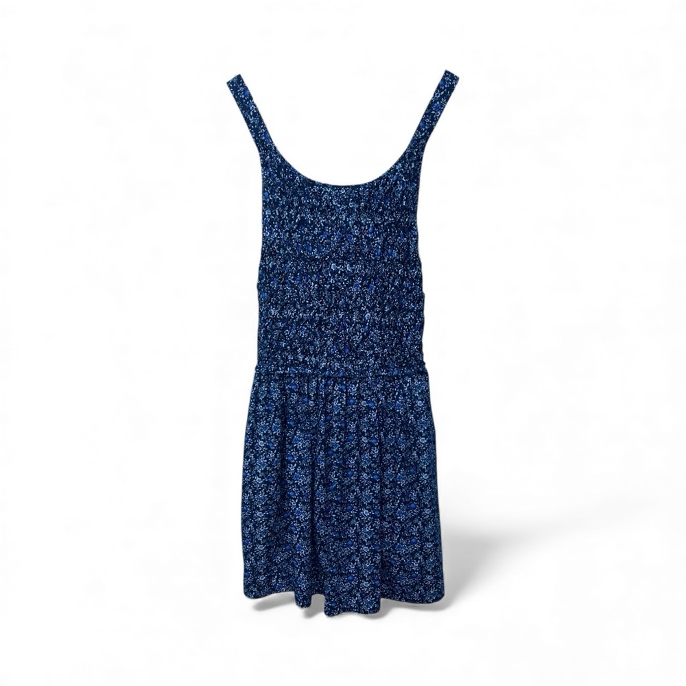 NWT Free People Blue Floral Patterned Sleeveless Dress Size Medium
